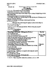 Giáo án tuần 16 lớp 4 - Năm học 2016-2017 - Hoàng Thị Hải